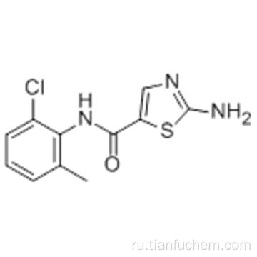 2-амино-N- (2-хлор-6-метилфенил) тиазол-5-карбоксамид CAS 302964-24-5